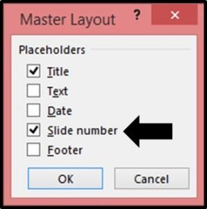 i can not add slide page numbers to powerpoint for macs