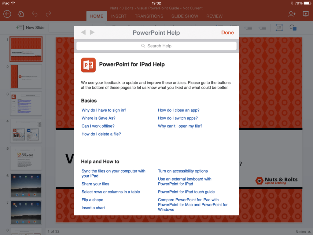powerpoint for the ipad