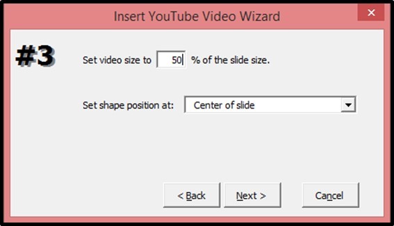 how to upload a youtube video in a powerpoing