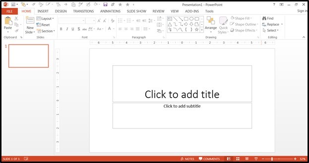 PowerPoint 2013 Upgrade #10 - Default Wide Screen View