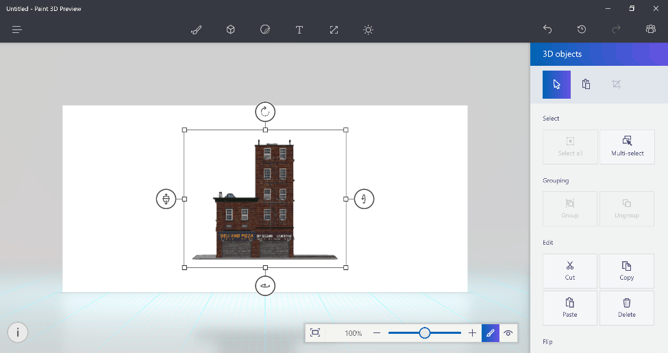 3D-Paint-PowerPoint-7-customize-the-3D-buiding