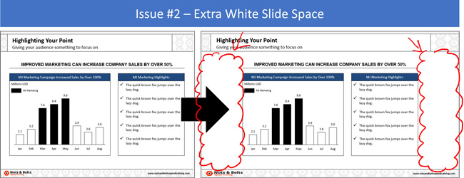 slides presentation size