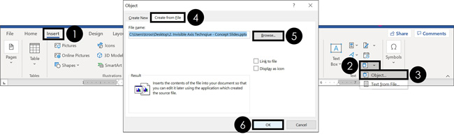 how to convert powerpoint presentation into word document