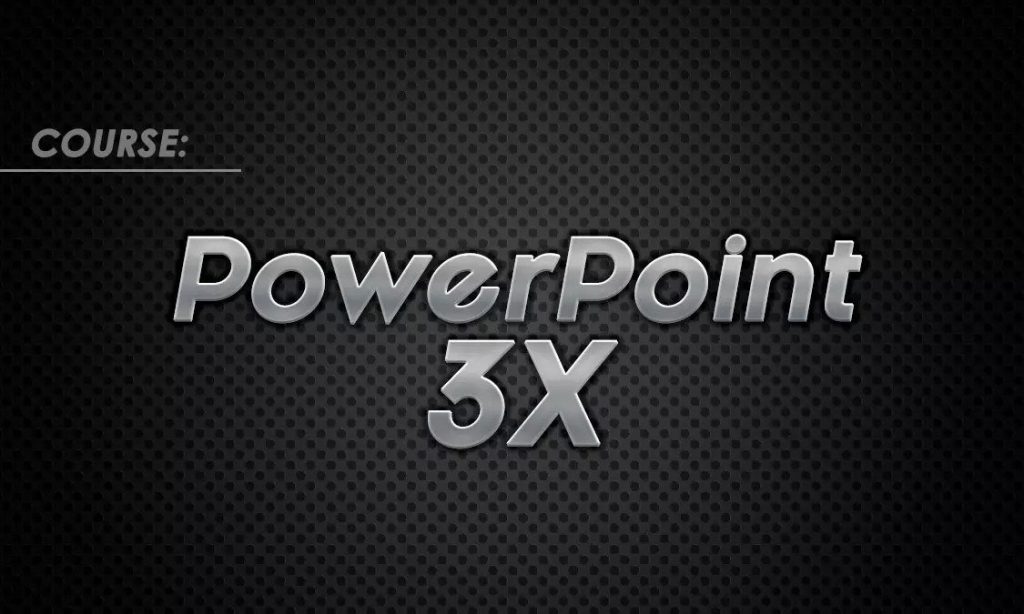 Image for the PowerPoint 3X Speed Training course