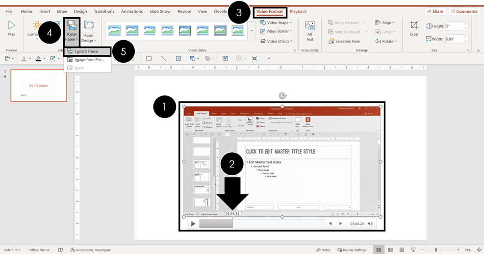 play video in powerpoint presentation