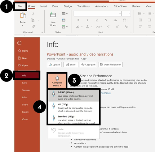 record a presentation with powerpoint