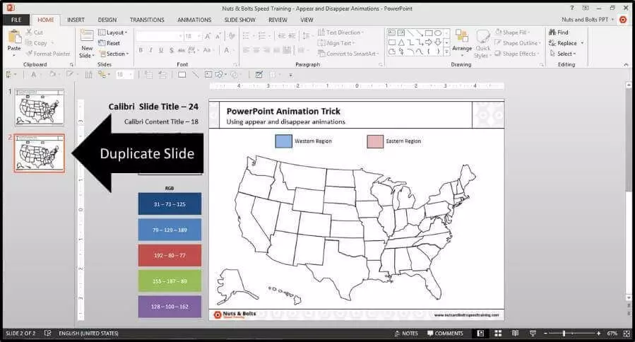 Make Objects Appear And Disappear With PowerPoint Animations
