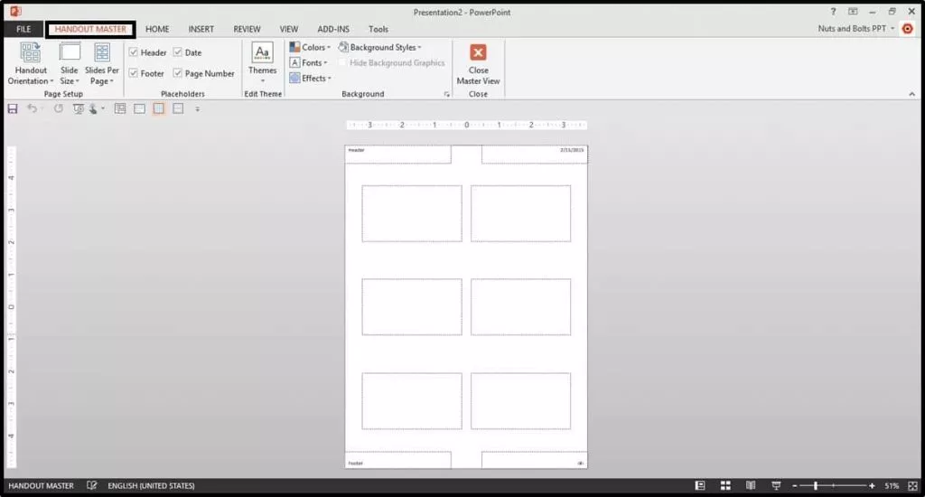 Default-PowerPoint-2013-Notes-Master-View