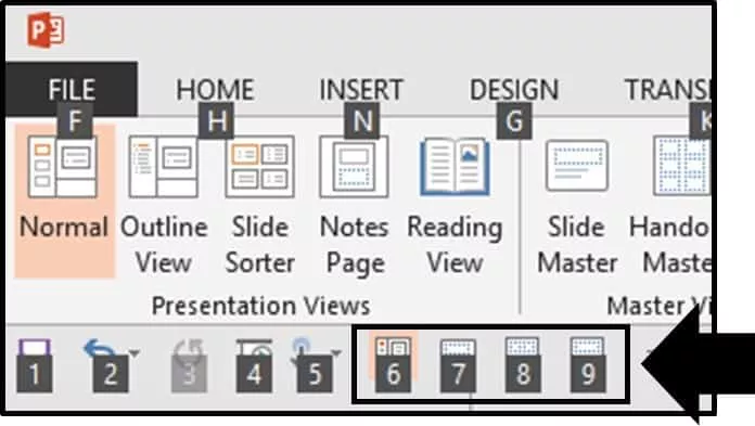 Default-PowerPoint-2013-QAT-Setup-With-the-ALT-guides-2