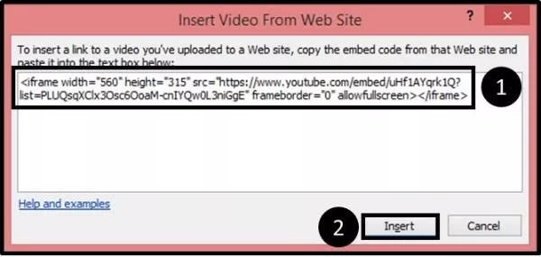 how to insert video on powerpoint presentation
