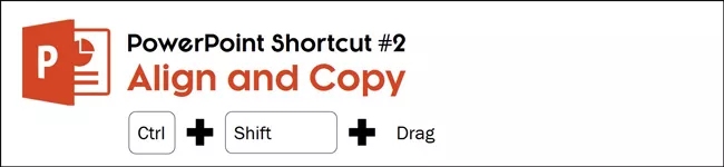 Holding the control and shift keys, click and drag your object into a new location to create a perfectly aligned copy of your object