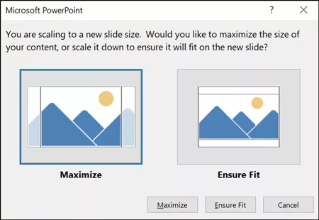 powerpoint page size