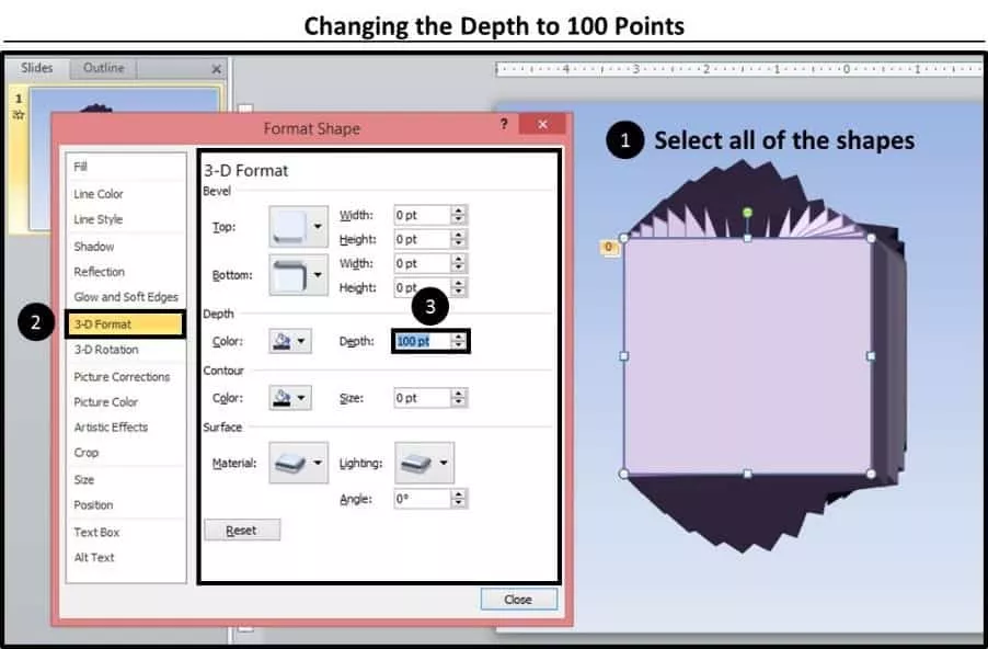 3d shapes powerpoint presentation